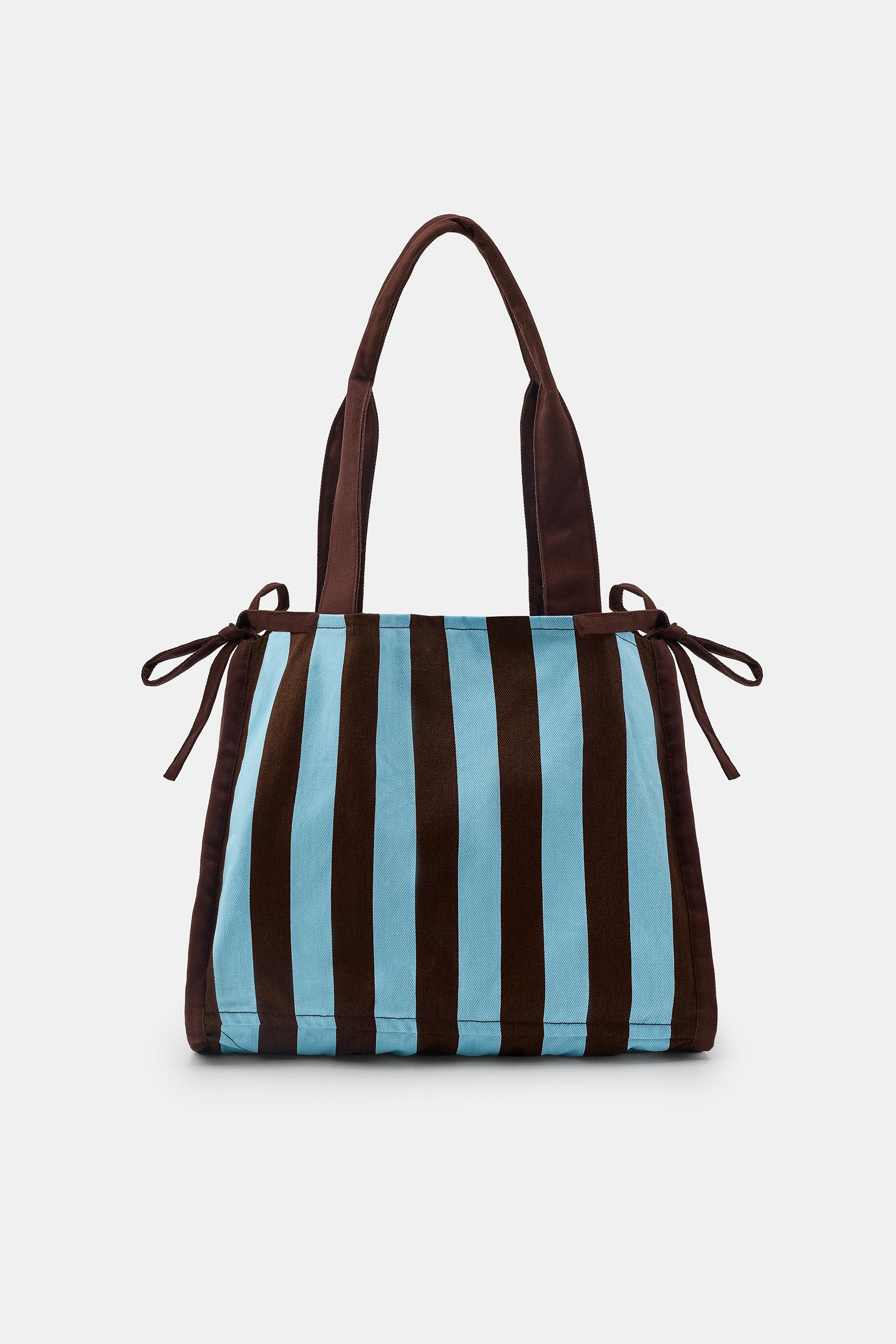 MAXI SAC 100% COTON À RAYURES